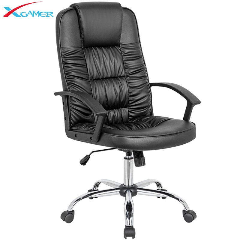 Wholesale High Quality Luxury Rotating Ergonomic Black Leather Office Chair Game Sofa Chair